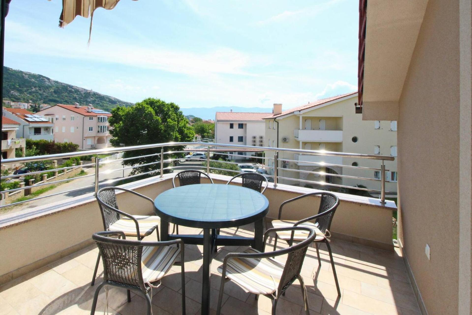 Apartments Smojver Stipe Baška Eksteriør billede