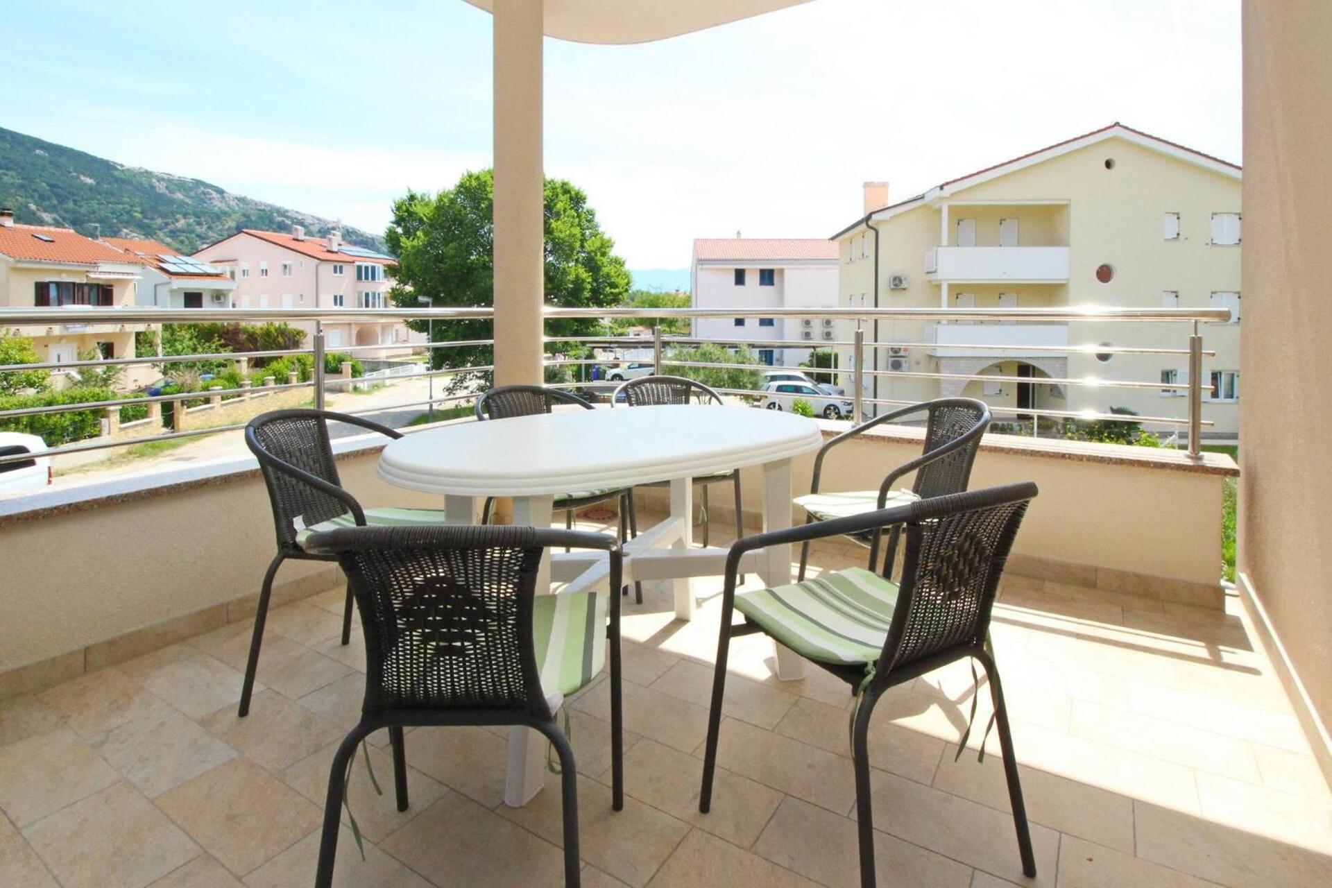Apartments Smojver Stipe Baška Eksteriør billede
