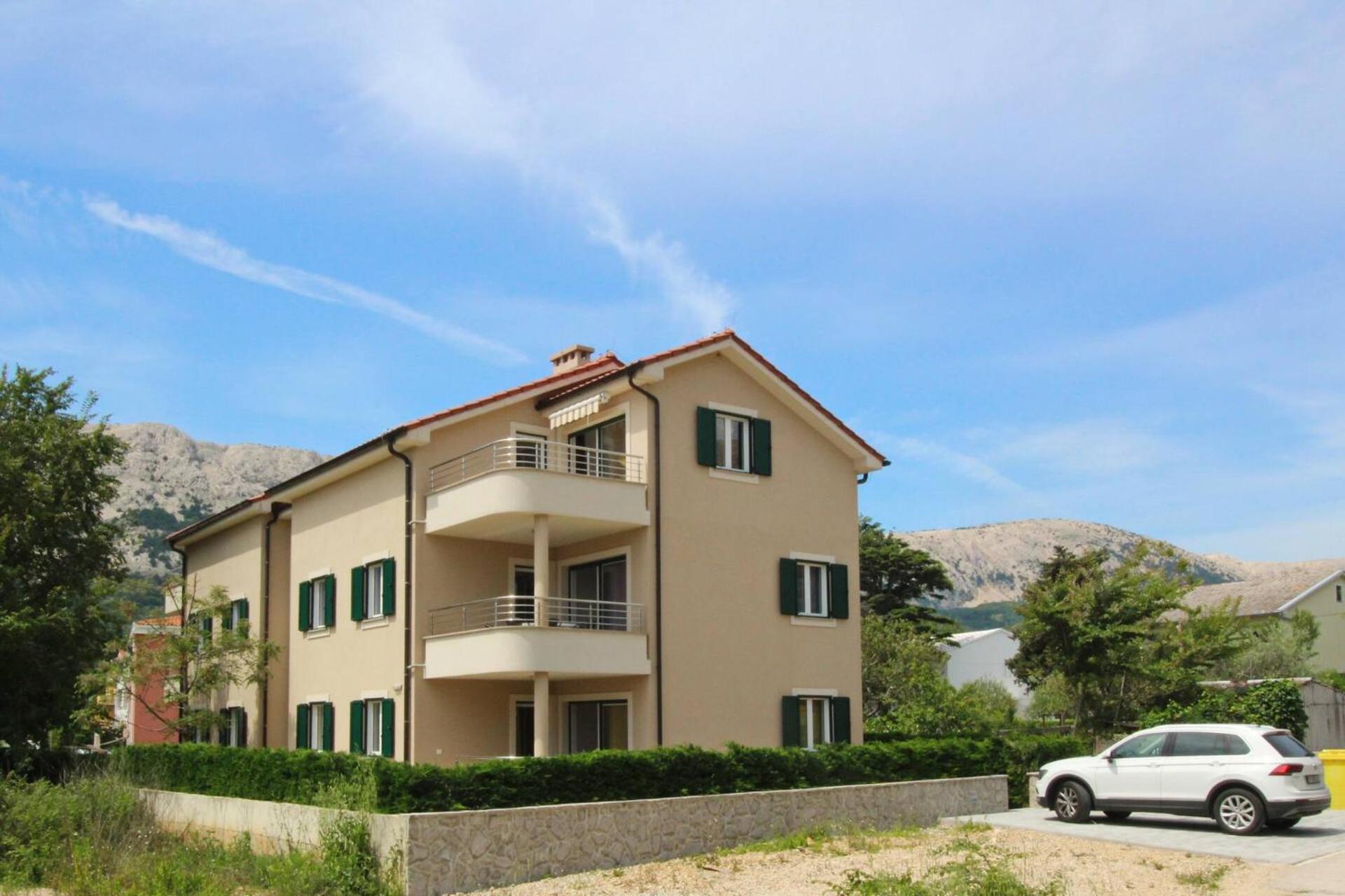Apartments Smojver Stipe Baška Eksteriør billede